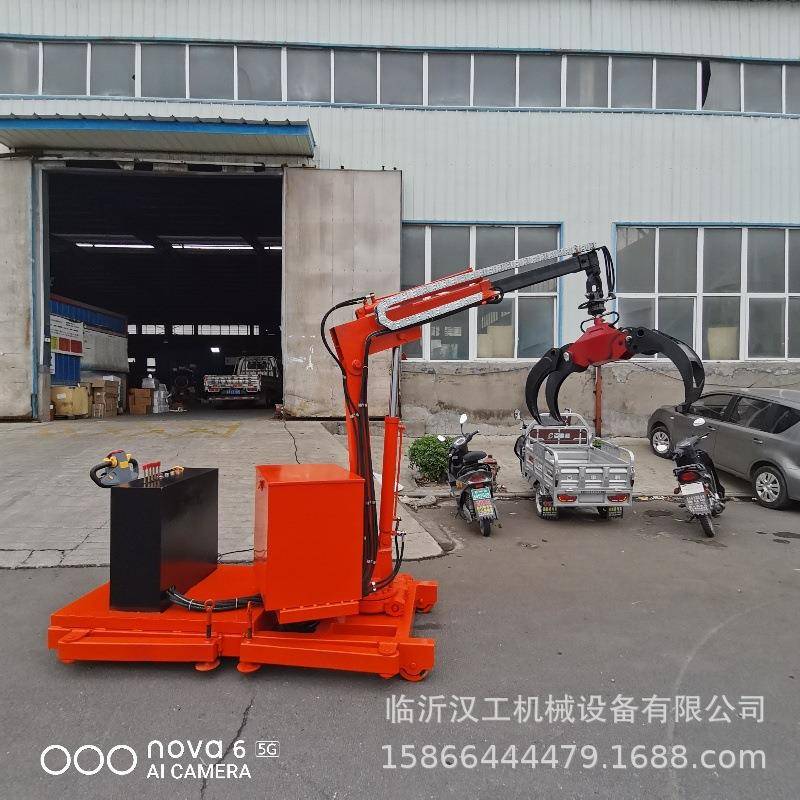 移动液压小吊机电动液压小吊机单臂吊机小型吊车工件吊机小吊机