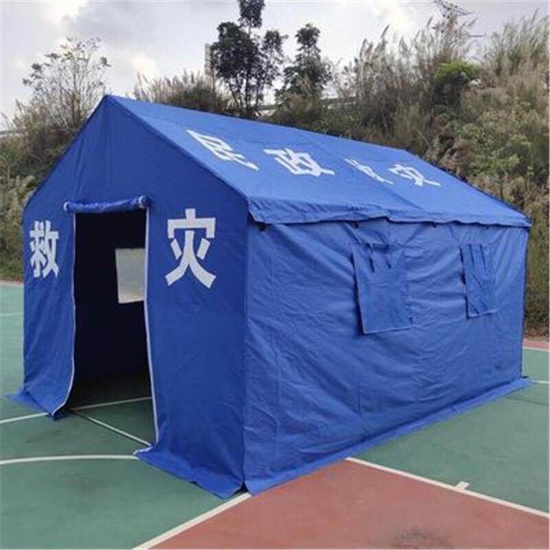 民政救灾帐篷工地施工住人加棉地震帐篷消防指挥抗震防汛应急帐篷