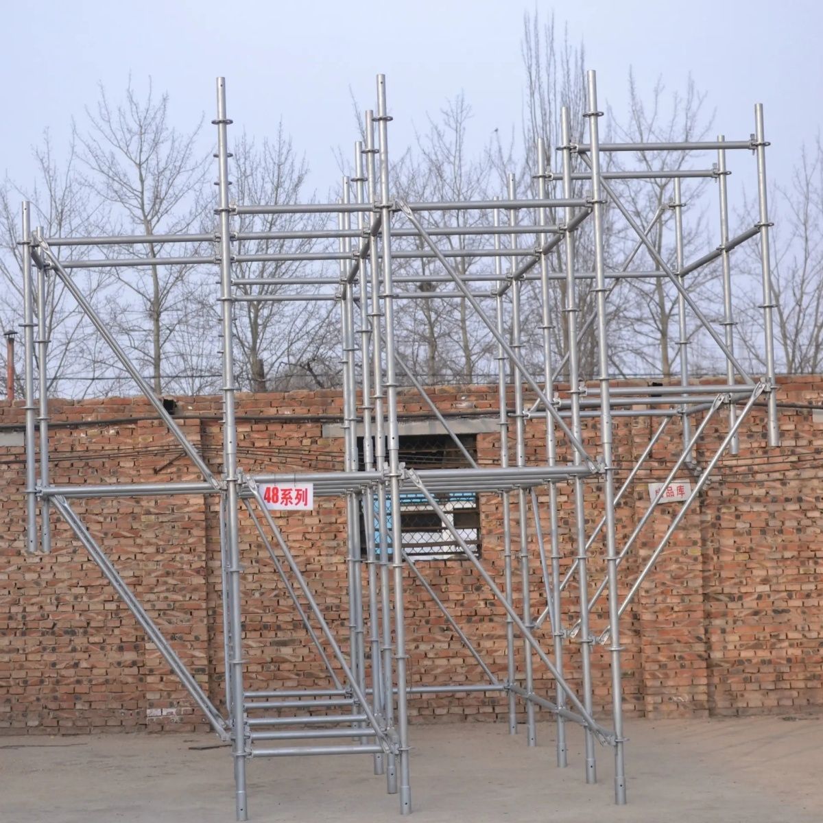 新型盘扣式48管建筑快速