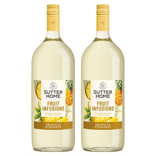 舒特家族菠萝味果汁葡萄酒1.5L美国原装进口闺蜜聚会约会甜酒