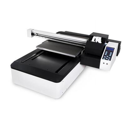 PVC亚克力板玻璃酒盒水晶标贴平板打印机6090 UV Flatbed printer