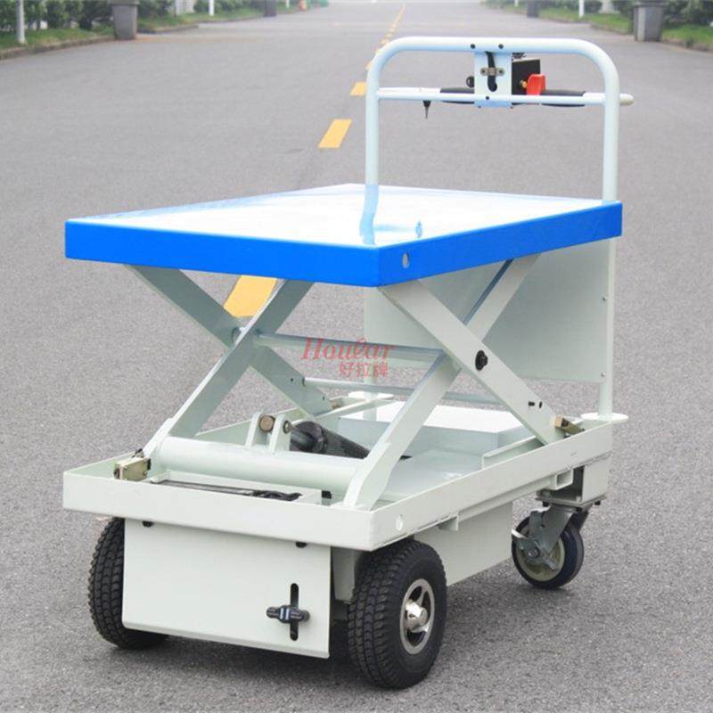 HG-109全电动平台车单叉电动升降平板车/POWER LIFT TABLE