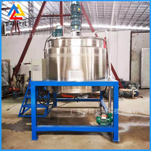 定制304不锈钢食品级搅拌机 配套生产线 液体高速剪切混合罐