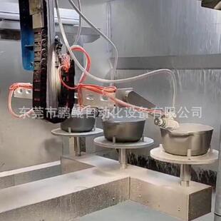 厂家直销河北石家庄铸铁锅喷釉设备 搪瓷锅具内外一次性喷涂成型