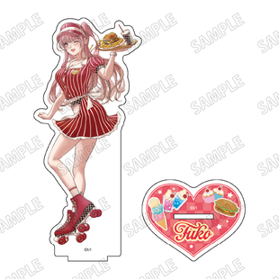 因为今天女友不在 修女哥特美式餐厅 立牌徽章吧唧 7月预定