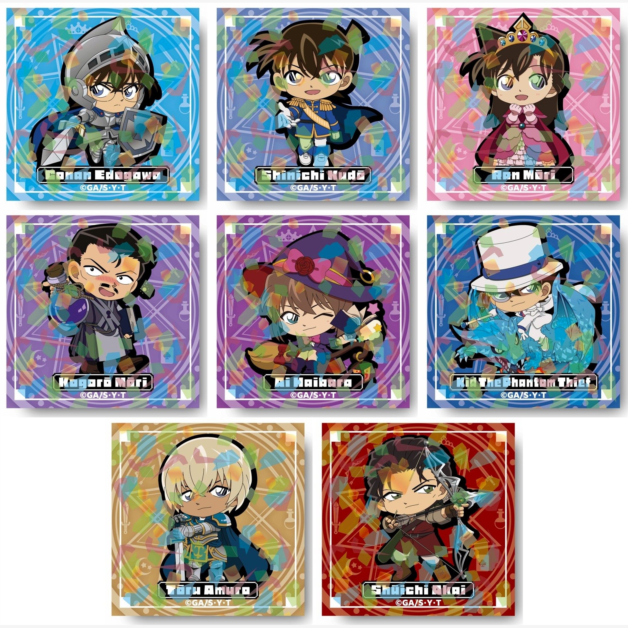 预定定金 名侦探柯南 RPG风 Q版 闪光 贴纸 zerogact 周边预售,模玩/动漫/周边/娃圈三坑/桌游,动漫徽章/立牌,淘宝优惠券,粉丝福利购,淘宝优惠卷