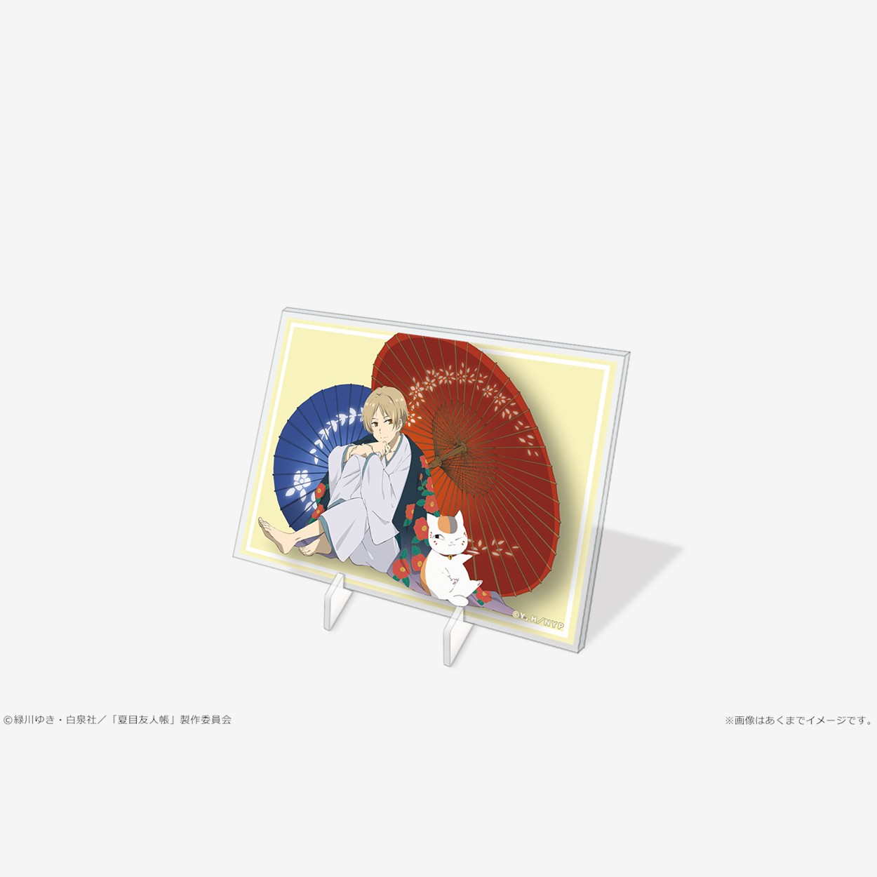 夏目友人帐 夏目猫咪老师迷你亚克力板 周边预定