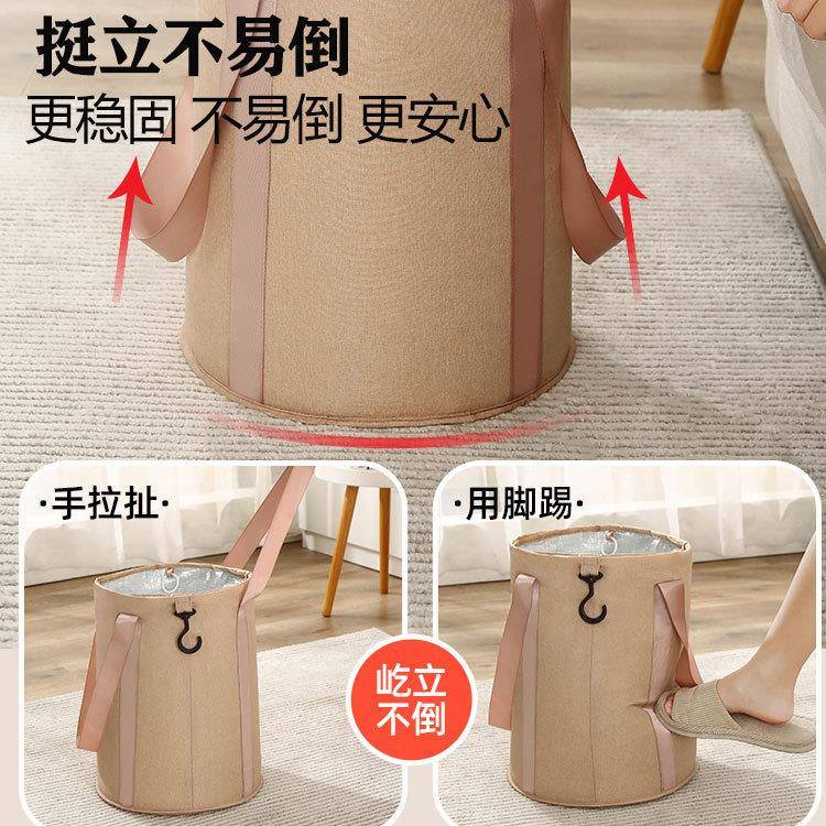 足浴桶可折叠泡脚桶过小腿高深桶家用泡脚袋加热恒温熏蒸桶足浴盆