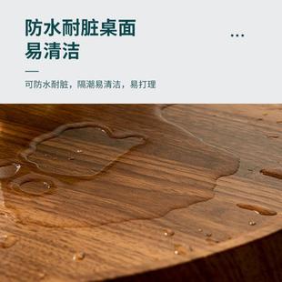 茶几简约现代北欧简易家用客厅小户型沙发边几小桌子木腿圆形茶桌
