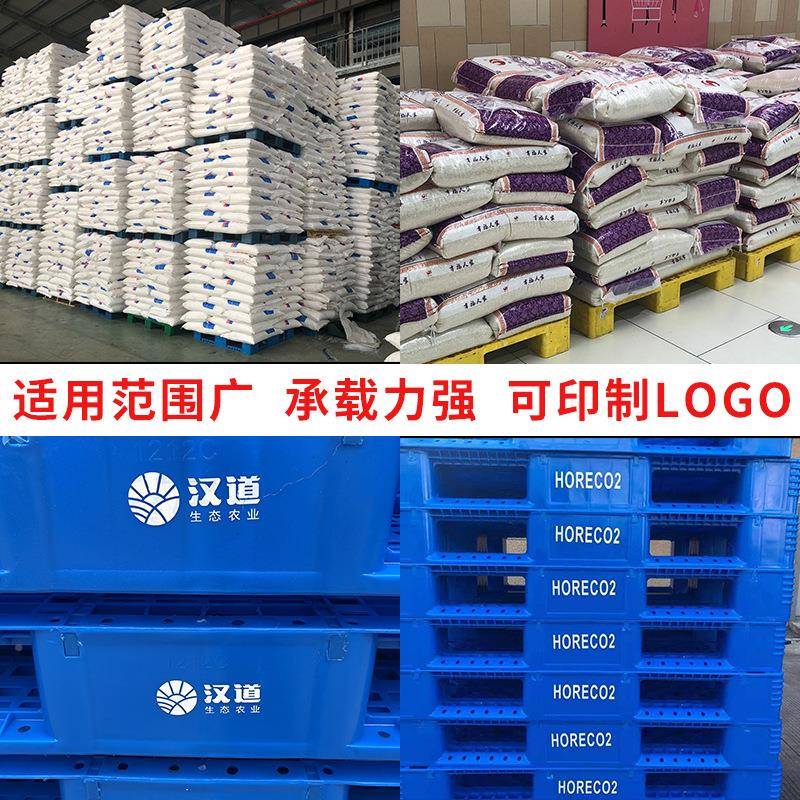 川ASY字塑料托货盘工业铲板叉车板卡仓库托架栈板地牛堆货塑胶底