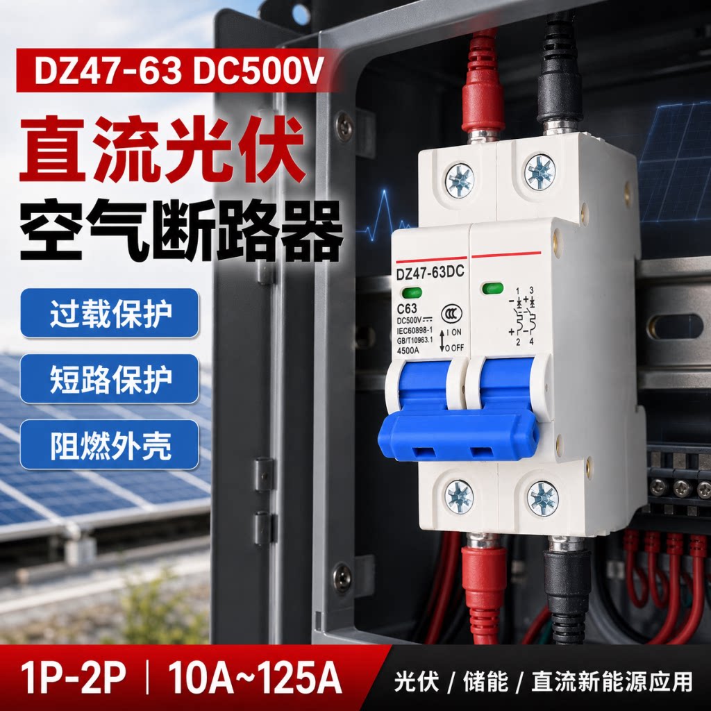 光伏直流空气开关DZ47-63DC