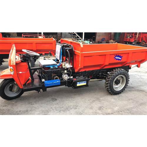 建筑工地拉砖拉土三车 2轮QQL吨柴三粮马子油 农用食装卸三轮车