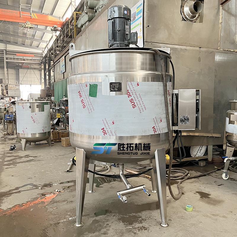 不锈钢电罐加热搅拌罐白乳胶墨热熔胶调配油油漆涂ST-1222料高速