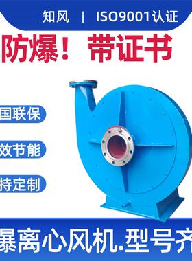 防爆风机 带T防爆合格证书 矿用防 ExdIIC4BT4爆 GKB真防爆离 心