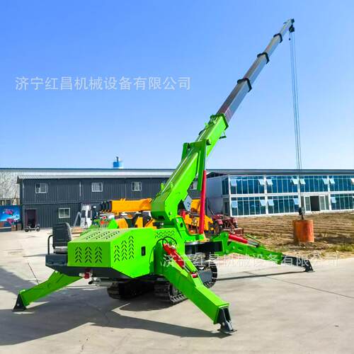 跨境出口狭液压蜘蛛吊小空间油电吨两用遥控蜘蛛吊spdLLNier cran