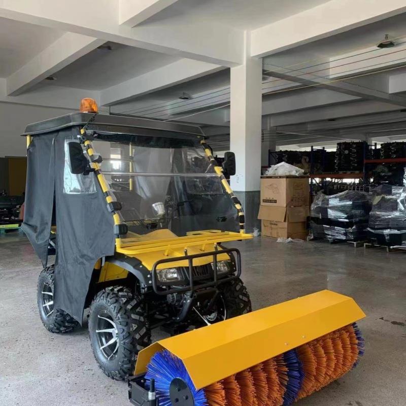 15马座驾式扫雪价格 双车动力驾驶室除用雪力车 东北新疆专扫691