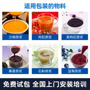 蓝莓刺袋梨给原浆灌装 机自动双732工位水平机体饮品手撕果液汁包