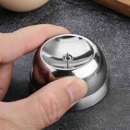 鸡蛋打孔器304不锈钢刺蛋器手动针蛋器煮鸡蛋打孔不破厨房小工具