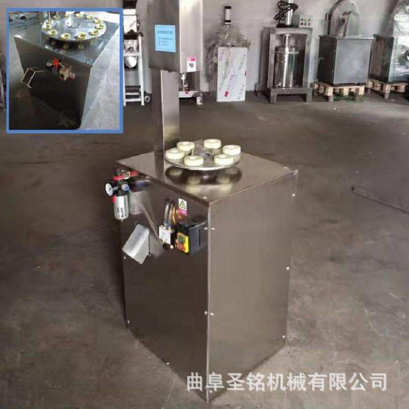 转KDO式蟠桃去核机 多功能桃子挖核切机瓣 商用罐黄桃盘头加工设