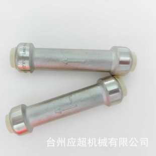 快接止回阀美标快接直通无铅管件brass fitting接头铜制给水管