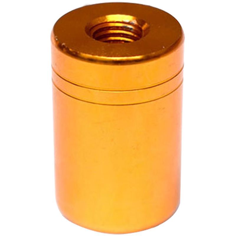 鱼竿改抄网接头配件8mm螺丝口前螺母堵螺帽DIY抄网竿转换头连接器