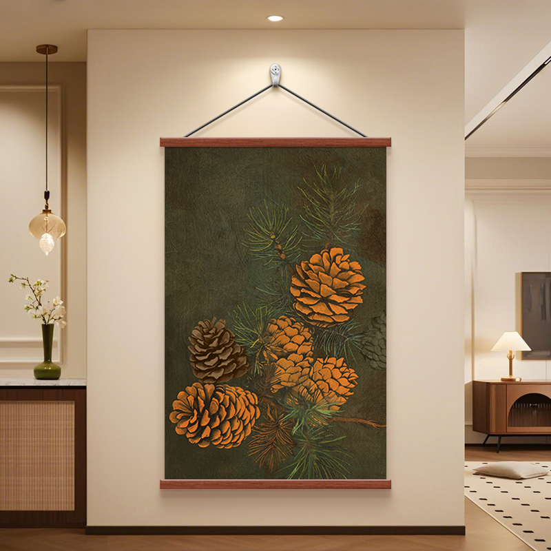 法式中古风客厅装饰画高级感挂画