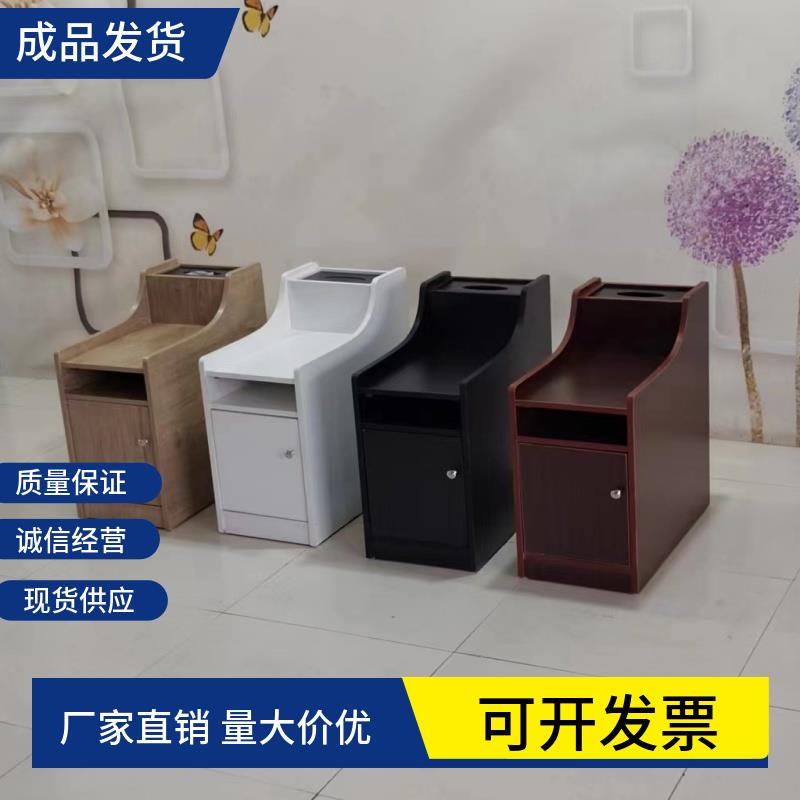 足浴沙发茶几美甲边几浴室按摩椅桌子修脚店沙发边足疗沙发茶几柜