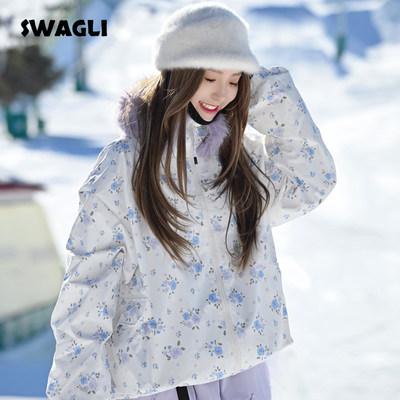 【送硅胶护臀裤】Swagli滑雪服