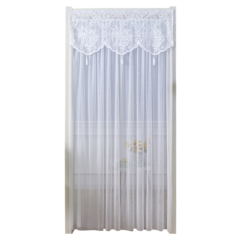 纯色小清新门帘免打o孔家用防蚊短帘卧室玄关阳台隔断半帘夏季新