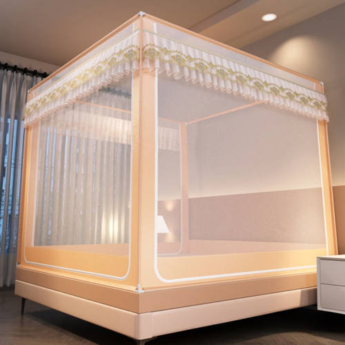 儿童婴儿防摔蚊帐家用卧室免安装蒙古包加厚2025新款围栏