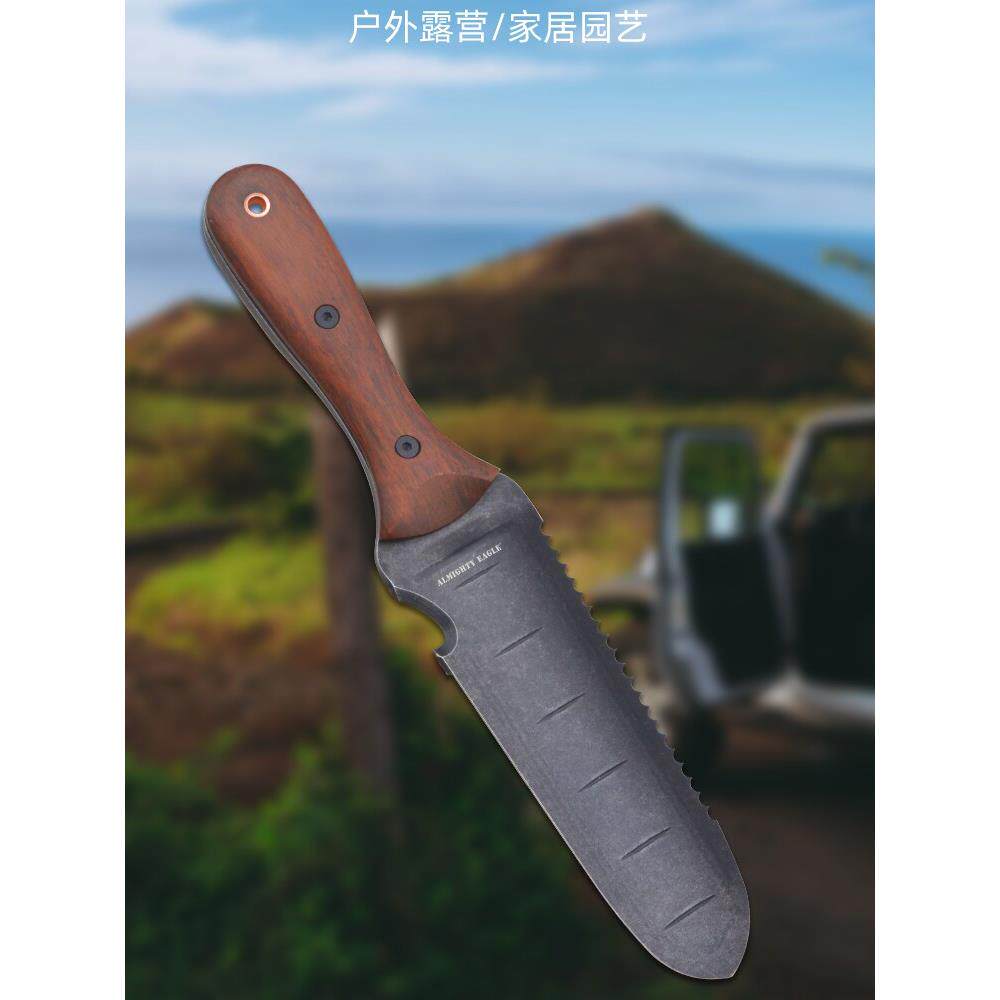 全能鹰多功能铲子户外便携手铲加厚车载直型迷你露营工兵铲园艺铲