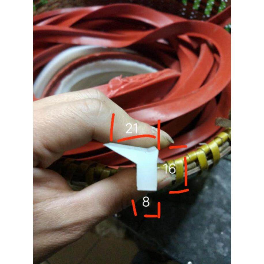 7字型硅胶密封圈 染缸锅盖口挡水圈 染纱线筒子缸垫圈 硅胶门封条