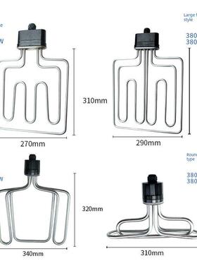 大米蒸汽机卡车箱式蒸汽机热管t型电热管棒平头/圆头220V380V12Kw
