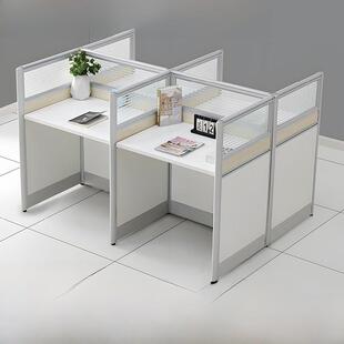 屏风隔断台一对一培训辅导表员工卡槽表铝合金卡持有人定制员工表