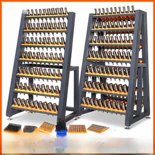 数控刀柄架CNC加工中心刀具架BT40/50刀头收纳管理柜放置架刀具车