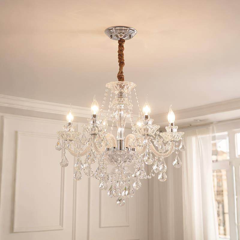 【华光盛世】轻奢客厅水晶吊灯法式别墅高级感卧室艺术蜡烛灯casa