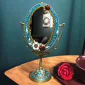 绿野仙踪覆古欧式 镜子创意公主化妆镜高清桌面化妆镜轻奢 单面台式