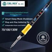 Tbl DES电动烙铁恒温智能数显休眠插入式 烙铁高功率进口S130