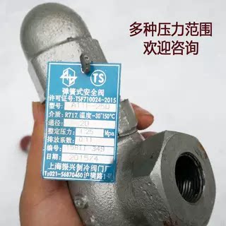 安全阀上海振兴氨气液专用冷冻机