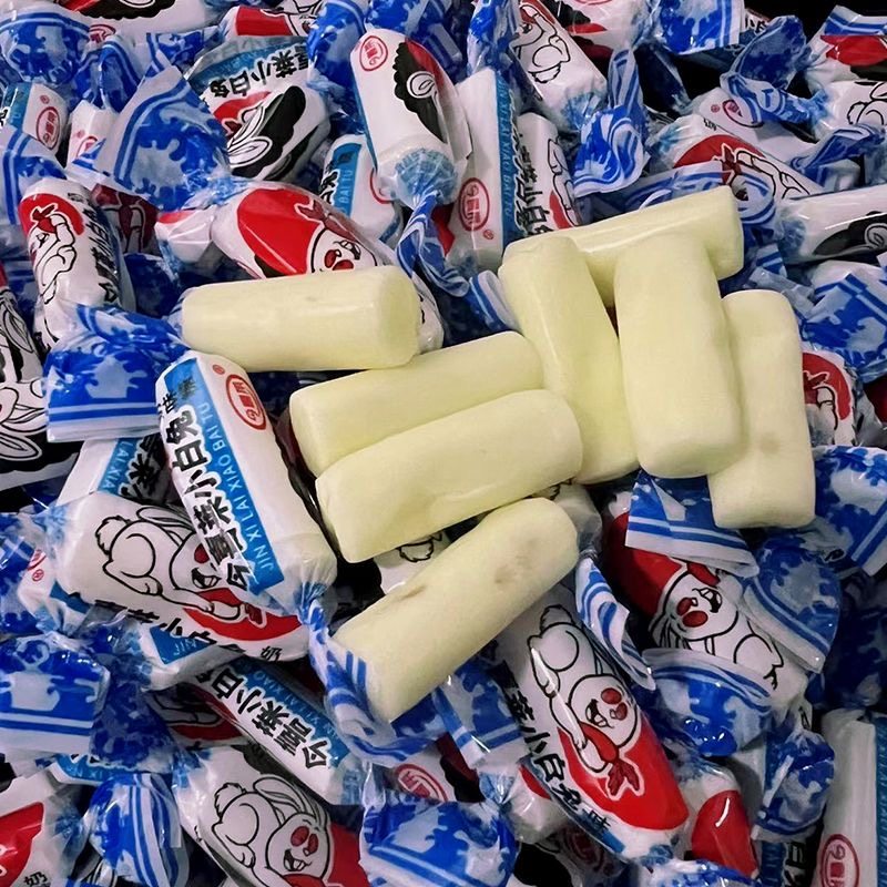 小白兔高颜值奶糖网红奶糖松露零食喜庆糖果适合回家过年婚庆喜糖