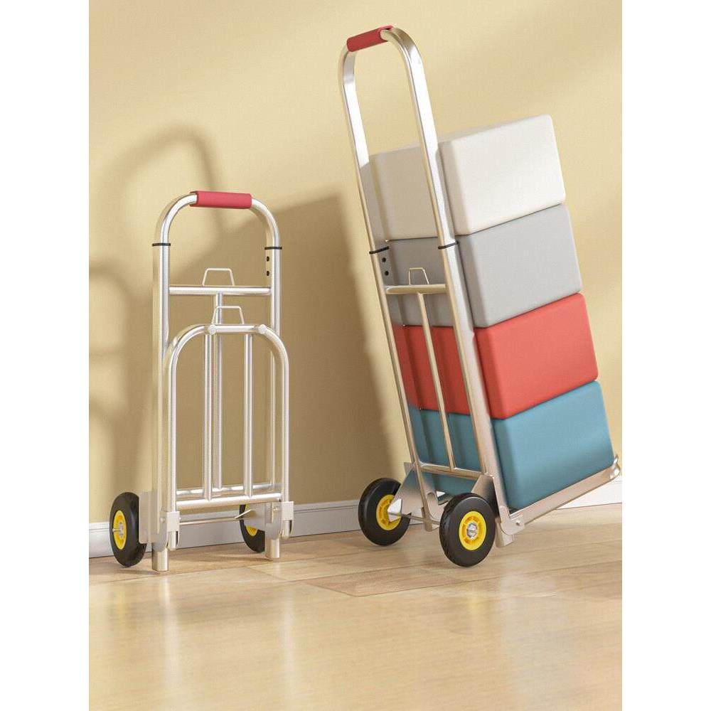 手拉车折叠便携行李拖车拉杆车小推车拉货手推车家用买菜车小拉车,收纳整理,便携购物车,淘宝优惠券,粉丝福利购,淘宝优惠卷