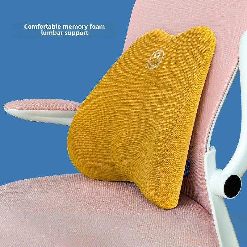 护腰靠垫慢回弹记忆棉办公室腰靠可爱家居腰垫汽车座椅腰枕靠背垫,居家布艺,腰靠垫,淘宝优惠券,粉丝福利购,淘宝优惠卷