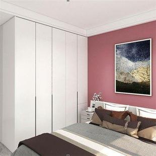 南京全屋定制衣柜ENF级一门到顶工厂定做现代走入式 衣帽间收纳柜