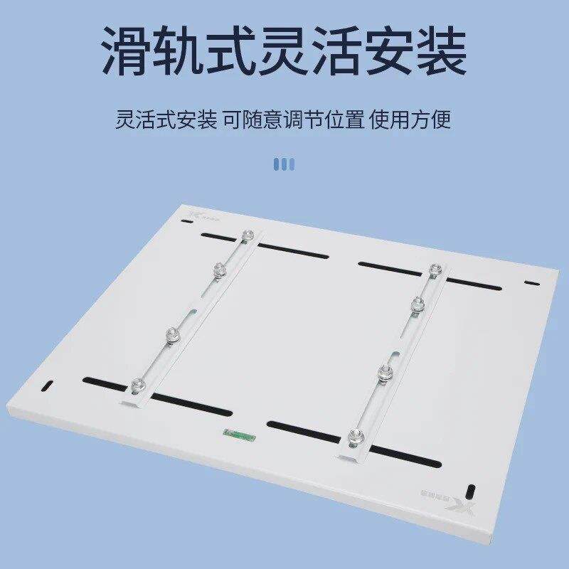 卫生间地暖分水器钢化玻璃分水器箱遮挡罩分水器安装箱拆装式