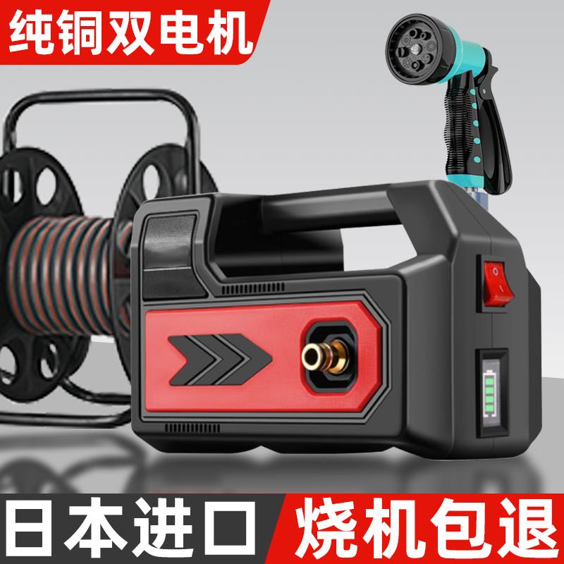 进口充电式抽水泵锂电池小型农用抽水机灌溉浇水机浇地淋浇菜神器