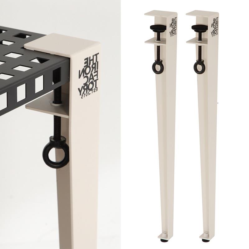 户外可拆卸DIY桌腿金属桌脚架露营桌子支架餐桌书桌免打孔支撑架