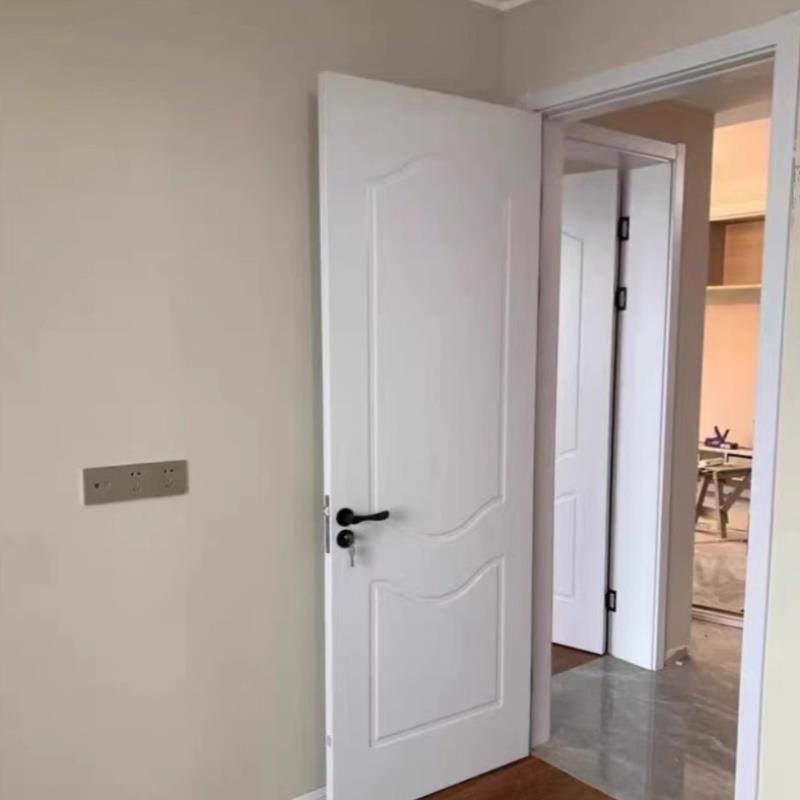 法式卧室门实木门室内门房间门实木复合烤漆门折叠门复古门