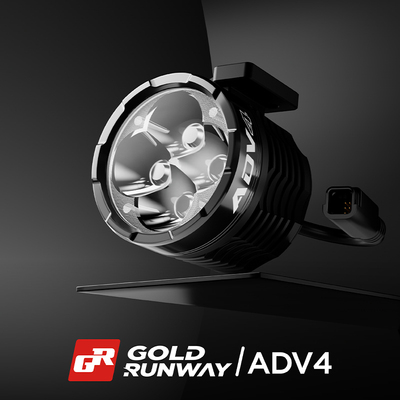 GR官方ADV4赛事级摩托车车灯 gr射灯辅助灯宝马车型Led射灯铺路