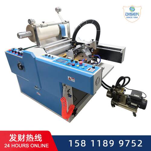 FM-540F钢棍覆膜机液压 高速过膜图文重型压膜机全自动进纸贴膜机