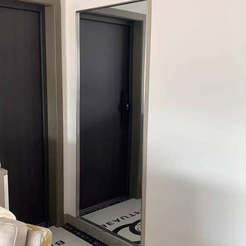 服装店试衣镜女装店镜子全身镜不锈钢边框全身镜美颜瘦身镜